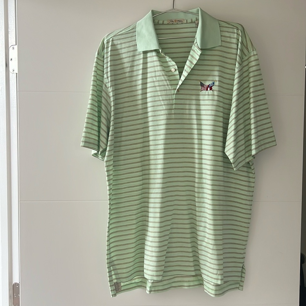 Secession Golf Club Peter Millar golf polo